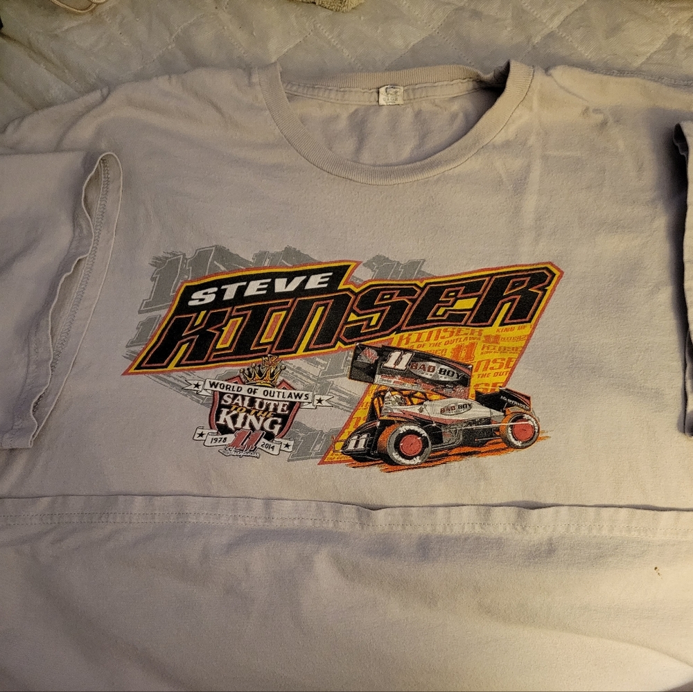 Steve Kinser racing shirt